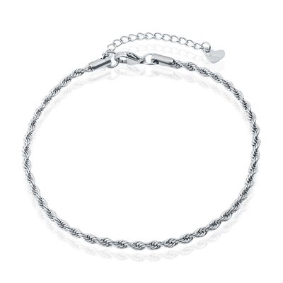 LGT JWLS Enkelband Rope Zilver - 3mm
