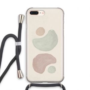 Geo #10: iPhone 7 PLUS Transparant Hoesje met koord