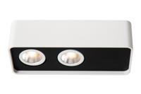 Lucide ANGULAR - Plafondspot - LED Dimb. - 2x5W 2700K - Wit | Premium