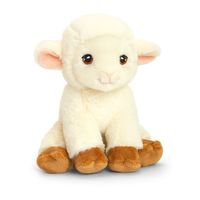 Pluche knuffel dier schaap/lammetjes 19 cm