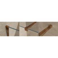 Profielset Met Stabilisatiestang BWS Smile 120 cm Geborsteld Brons Koper Boss & Wessing