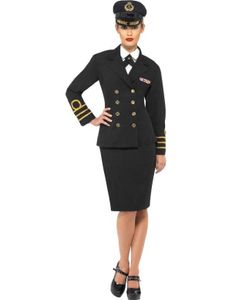 Marine Officier kostuum vrouw