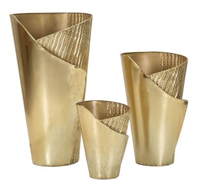 VAASHOUDER FLOSTY SET 3 STUKS CM 39X42X75-32X32X55-25X25X35