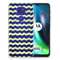Motorola Moto G9 Play | E7 Plus | TPU bumper | Waves Yellow