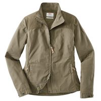 FjÃ¤llrÃ¤ven Damesjack Kiruna Lite Jacket W, khaki, Maat: XXS - thumbnail