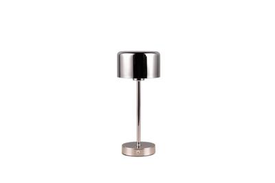 Trio Oplaadbare tafellampJeff chroom - R59151106