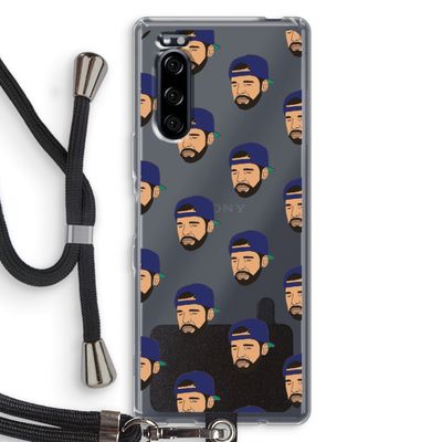 Drake Away: Sony Xperia 5 Transparant Hoesje met koord