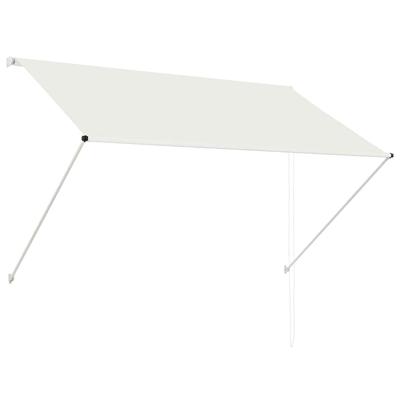 Luifel uittrekbaar 200x150 cm crème