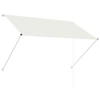 Luifel uittrekbaar 200x150 cm crème