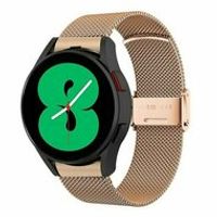 Milanese bandje met klemsluiting - Champagne goud - Samsung Galaxy Watch 6 Classic - 47mm & 43mm - thumbnail