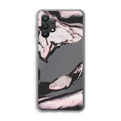 Roze stroom: Samsung Galaxy A32 5G Transparant Hoesje