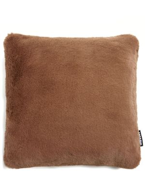 Apparis coussin Brenn en fourrure artificielle - Marron