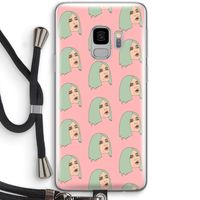 King Kylie: Samsung Galaxy S9 Transparant Hoesje met koord