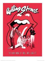 Kunstdruk The Rolling Stones Its Only Rock n Roll 60x80cm