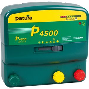 Patura p4500 schrikdraadapparaat 230v/12v met veiligheidsbox en aardpen