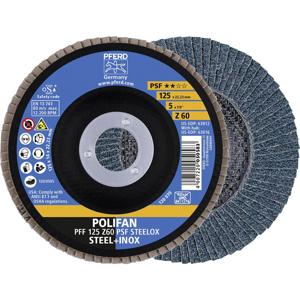 PFERD TOOLS 67666125 Z Psf Steelox Lamellenschijf Diameter 125 mm Boordiameter 22.23 mm 10 stuk(s)