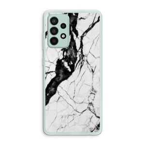 Witte marmer 2: Samsung Galaxy A52s 5G Transparant Hoesje