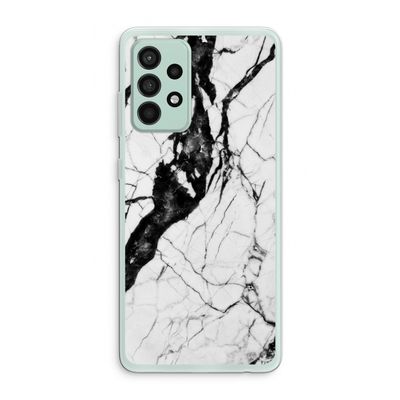 Witte marmer 2: Samsung Galaxy A52s 5G Transparant Hoesje