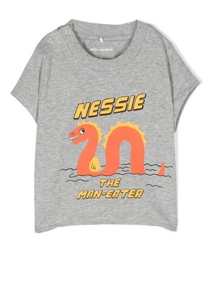 Mini Rodini t-shirt Nessie à imprimé graphique - Gris
