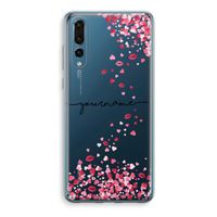 Hartjes en kusjes: Huawei P20 Pro Transparant Hoesje