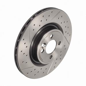 Remschijf COATED DISC LINE BREMBO, Remschijftype: Binnen geventileerd, u.a. für Mini