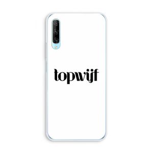 Topwijf Wit: Huawei P Smart Pro Transparant Hoesje