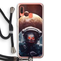 Voyager: Samsung Galaxy A20e Transparant Hoesje met koord