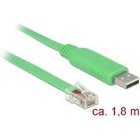 DeLOCK 62960 USB 2.0 RS-232 Groen kabeladapter/verloopstukje - thumbnail