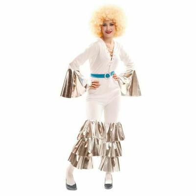 Kostuums voor Volwassenen My Other Me Dancing Fever Discomuziek 2 Onderdelen Maat M/L