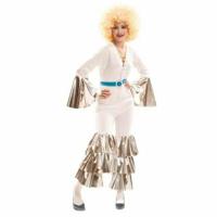 Kostuums voor Volwassenen My Other Me Dancing Fever Discomuziek 2 Onderdelen Maat M/L