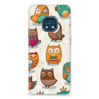 Nokia XR20 | TPU Hoesje | Vrolijke Uilen