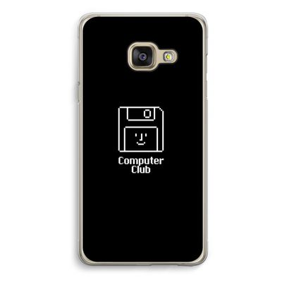 Hello: Samsung A3 (2017) Transparant Hoesje