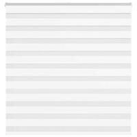 VidaXL Zebra blind 150x100 cm stofbreedte 145,9 cm polyester wit
