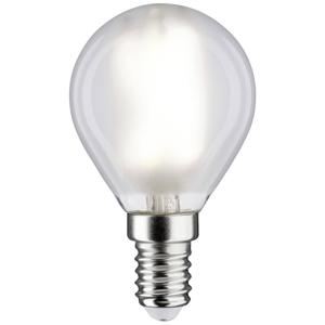 Paulmann 28917 LED-lamp Energielabel F (A - G) E14 Kogel 4.8 W = 40 W Neutraalwit (Ø x h) 45 mm x 78 mm 1 stuk(s)