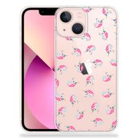 TPU bumper voor iPhone 13 mini Unicorns