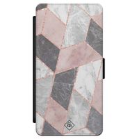 Samsung Galaxy S21 flipcase - Stone grid