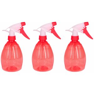 3x Plantenspuiten 500 ml rood