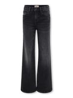 Kids ONLY winter jeansbroek meisjes - zwart - KogJuicy - wide leg fit