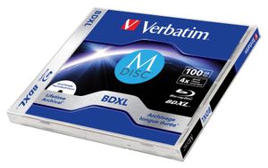 Verbatim MDISC Lifetime archival BDXL 100GB - Jewel Case per 1 verpakt