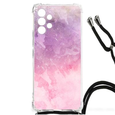 Back Cover Samsung Galaxy A13 4G Pink Purple Paint