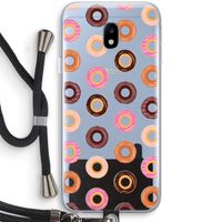 Donuts: Samsung Galaxy J3 (2017) Transparant Hoesje met koord