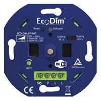 Smart LED Dimmer WiFi Inbouw - 0-250 Watt - Geschikt voor fase aan- en afsnijding - Min. Instelbaar - ECO-DIM.07.WiFi