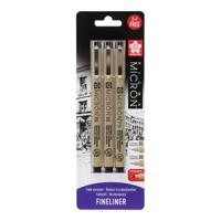 Sakura • pigma micron set zwart 05, 08 & gratis pn pen