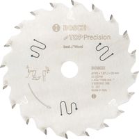 Cirkelzaagblad Top Precision Best for Wood 165mm Zaagblad