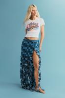 Bedrukte katoenen T-shirt - WHITE - XL