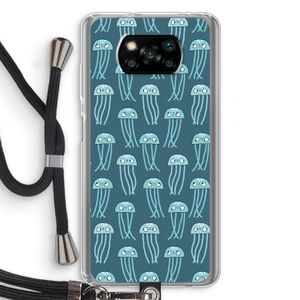 Kwallie: Xiaomi Poco X3 NFC Transparant Hoesje met koord