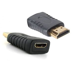 HDMI Koppelstuk M/F Verguld