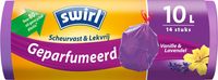 Swirl pedaalemmerzakken vanille-lavendel 10 liter 14 stuks Swirl pedaalemmerzakken vanille-lavendel 10 liter 14 stuks