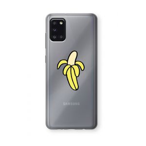 Banana: Samsung Galaxy A31 Transparant Hoesje