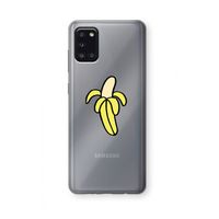 Banana: Samsung Galaxy A31 Transparant Hoesje